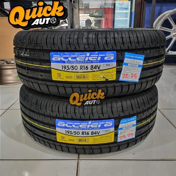 Ban Standar Mobil Tubeles Ring16 Ban Baru Accelera 195 50 Ring 16