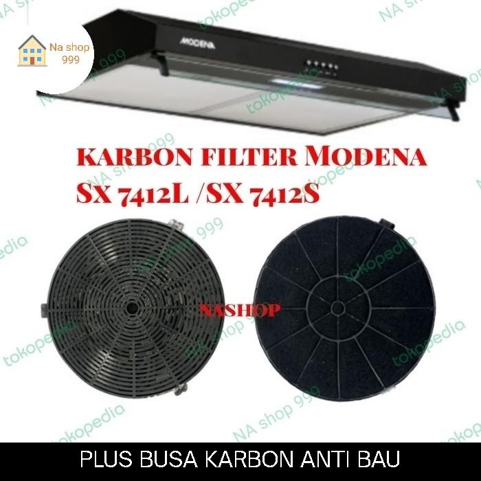 Karbon filter cooker hood Modena Sx7412L/ SX7412S/SX 9412 L