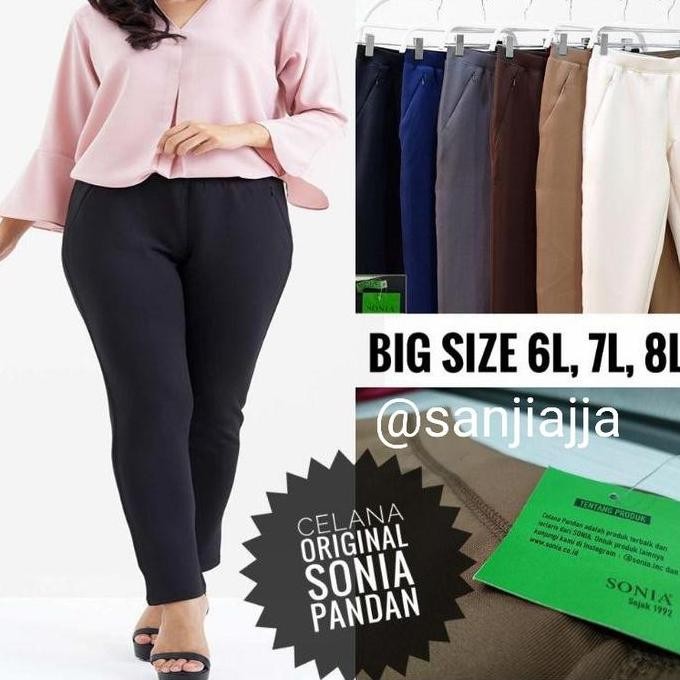 Celana Jumbo Wanita Celana Pandan Celana Panjang Wanita Kekinian