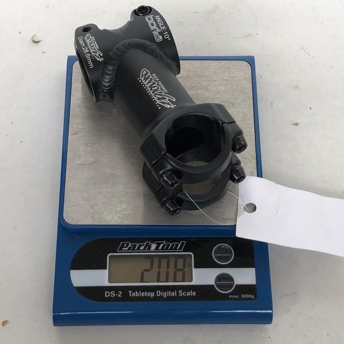 Part Sepeda Stem Oversize 80Mm 10 Derajat Amoeba Borla Hitam Black Alloy St-D330-1