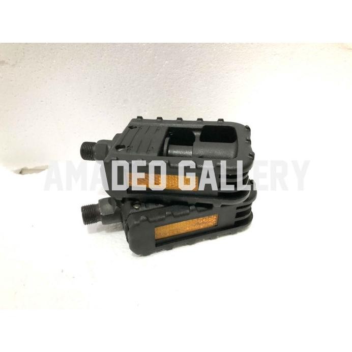 Part Sepeda Pedal Lipat Sepeda Hitam As Besar Oem Look Element Dahon Foldx Pikes