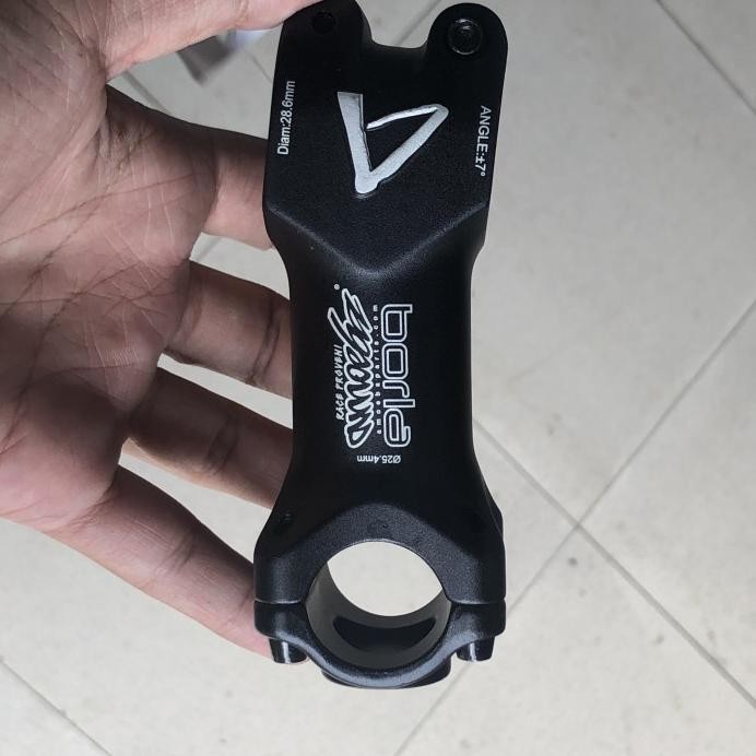 Part Sepeda Stem 80Mm 7 Derajat Oversize Standar 28.6 Ke 25.4 Amoeba Borla St M310