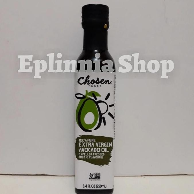 

BEBAS ONGKIR - Minyak Alpukat Chosen Food Foods Virgin Avocado Oil Oils 250 ml