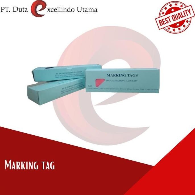 

TERBARU - Marking for Laundry - Marking Tag/Dry Tag/ Marker Tag (isi 5200 Pcs)