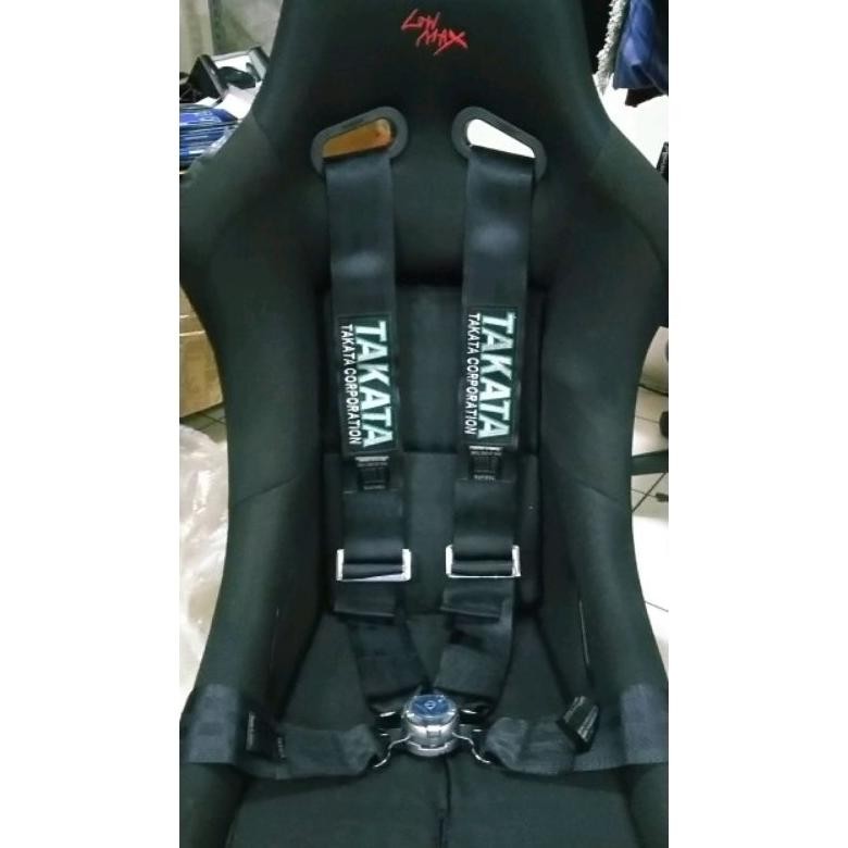 Seatbelt Racing Takata QR 3inch 4titik / Seatbelt Racing Mobil RB01