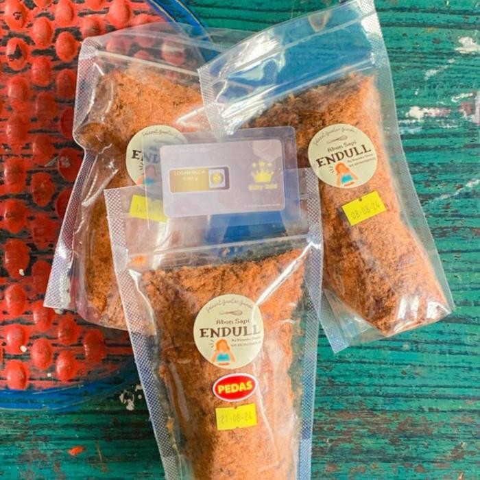 

SEDIA! [Free gift]Promo Paket Hemat [3 Pouch Abon Sapi Endull] Kemasan Pouch Ori!!