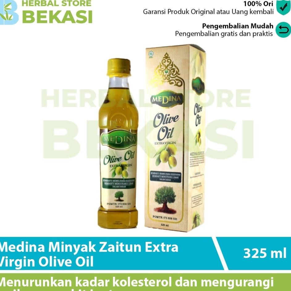 

Minyak Zaitun Extra Virgin Medina O Oil 325 Ml Bpom Daya Tahan Tubuh Membantu Menurunkan Kolesterol
