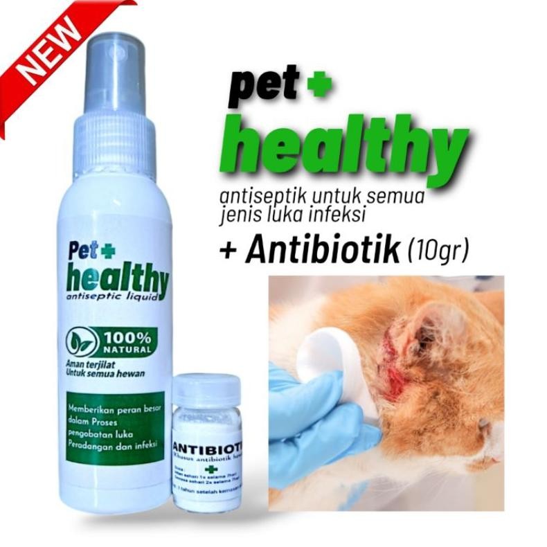 Obat Luka Kucing Sariawan Abses Infeksi Kucing Anjing + Antibiotik PETCARE MEDICAT DiM