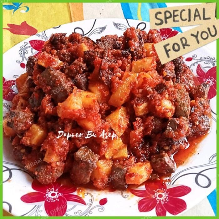 

Balado Ati (Sapi) + Kentang Ori!!