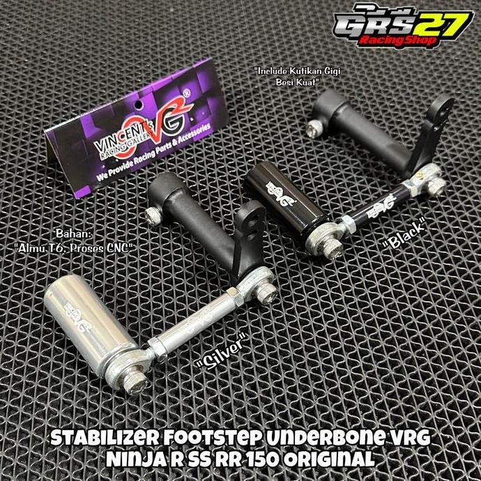'' Stabilizer Stabiliser Step Footstep Underbone Ub Vrg Racing Ninja R Ss Rr New Old Zx Cbu 150 Incl