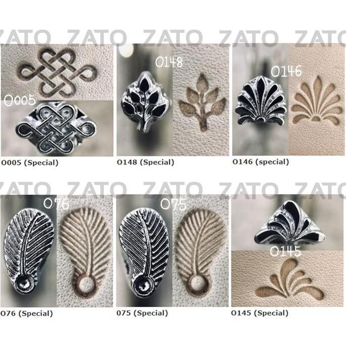 

Oka Special O Leather Stamp Tool Carving Stamping - Oka Factory Japan Leather Tool Alat Ukir Kulit