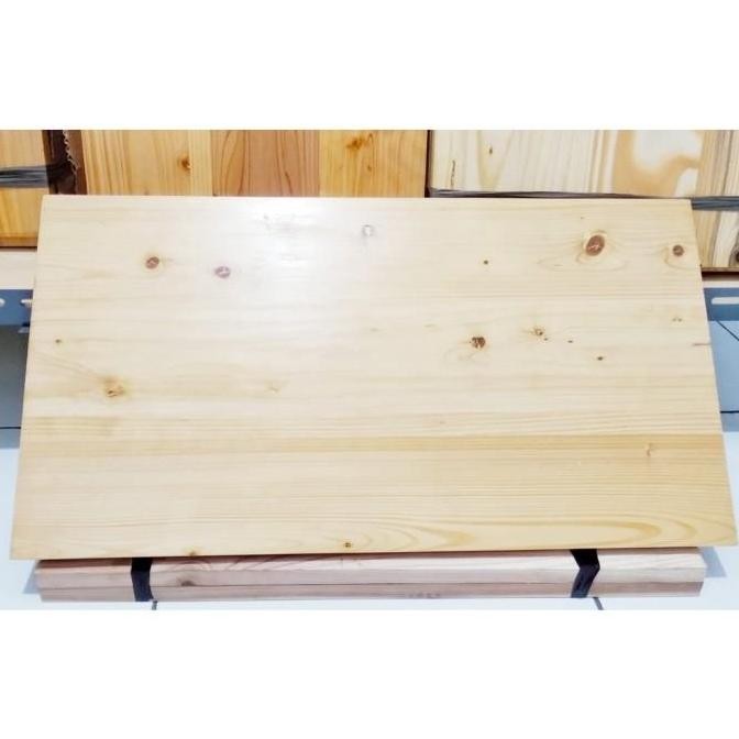 Kayu Jatibelanda 30x 80 Ambalan papan kayu jati belanda tebal 2 cm