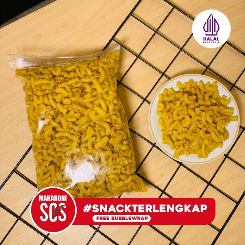 

Makaroni Pipa 1Kg Rasa Original Asin Sepat Makaroni 1000Gram By Makaronisos Snack Food Berkualitas
