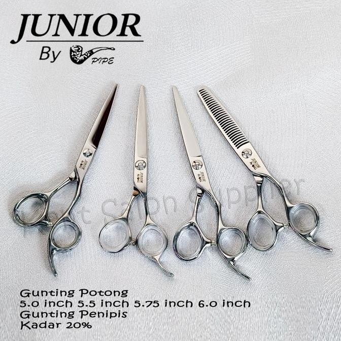 Gunting Potong Rambut 1 Set Potong+Penipis Junior Pipe Ub550+ Ub6030