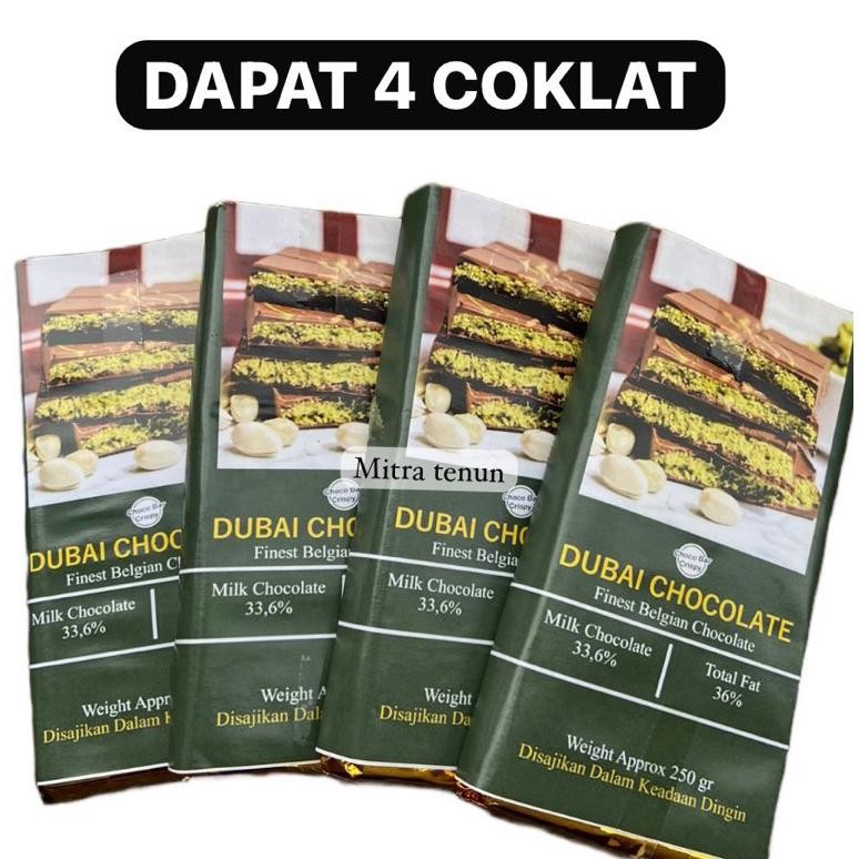 

Cod Paket Hemat Dapat 4 Coklat Dubai Premium Milky Er-23