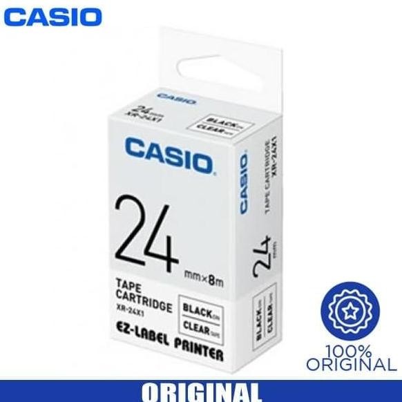 

Pita Label Casio Xr 24 - 24Mm New Stok