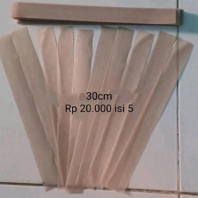 Kain Sealer Pres Plastik 30Cm Isi 5Pcs