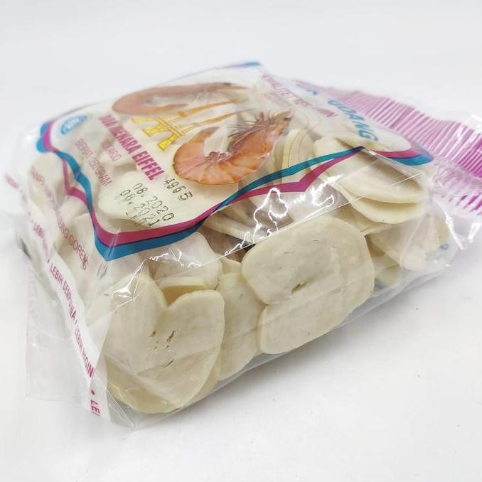 

Dua Menara Eiffel Kerupuk Udang Super Ukuran Besar Gk 250G