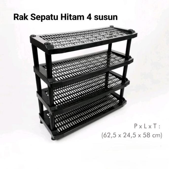 Stok Sj Rak Sepatu Sendal Susun Plastik/Rak Sepatu Plastik Murah Tebal Bagus