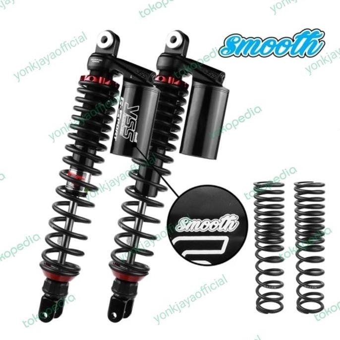 new TWINSHOCK YSS G-SPORT SMOOTH TG302-395TR ADV 160 BLACK murah