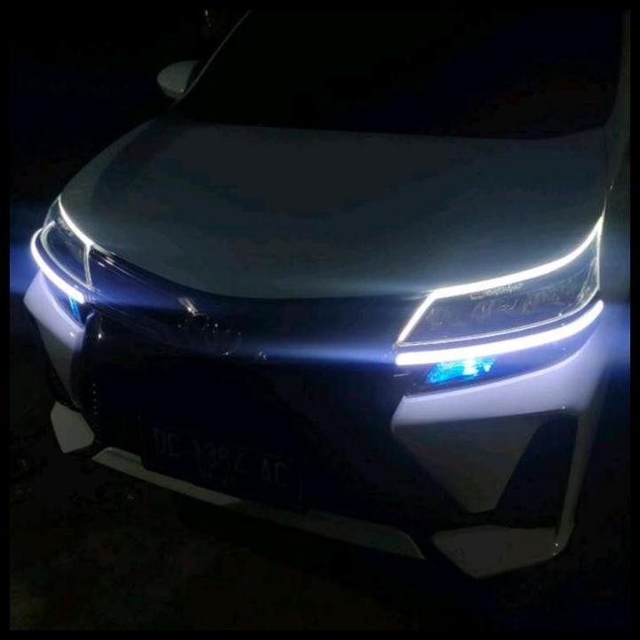 HOT DEAL LAMPU LED DRL DEPAN HEADLAMP + GRILL TOYOTA ALL NEW AVANZA 2019 2020 2021 MODEL ALPHARD + R