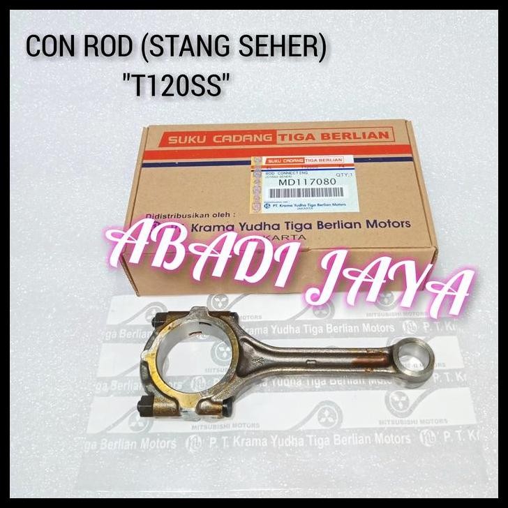 BEST DEAL STANG SEHER SEKER PISTON CONNECTING CON ROD MITSUBHISI COLT T120SS 