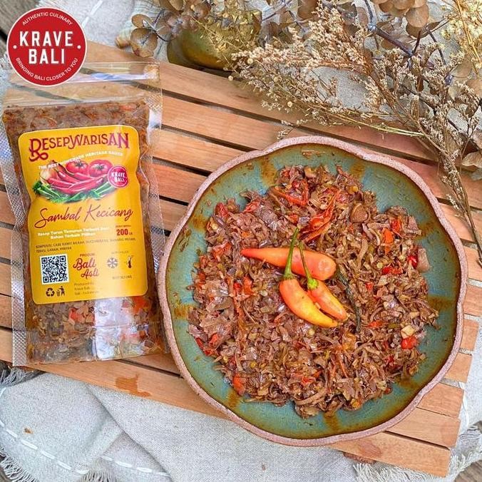 

Sambal Kecicang Kecombrang 200 gr - Sambal Bali Asli - Krave Bali