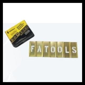 

BEST DEAL FATOOLS BS0112L - LETTER STENCIL SIZE 1.5" !!!!!!