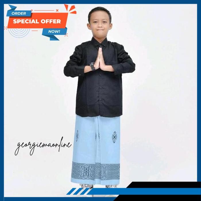 SARUNG INSTAN ANAK 20RIBUAN USIA 313 TAHUN M BROWN MOTIF GUS IQDAM BATIK PEKALONGAN 1213 TAHUN  KATU
