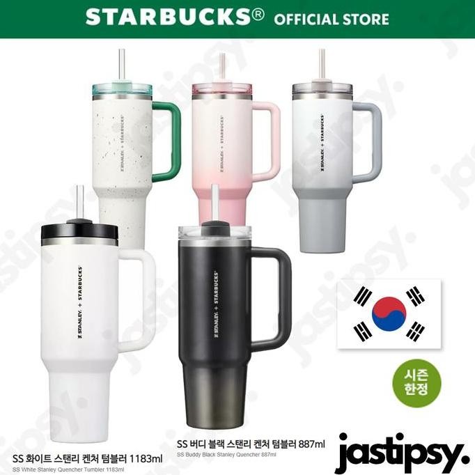 TERMURAH - STARBUCKS x STANLEY Quencher Korea Limited Edition Tumblr 40oz