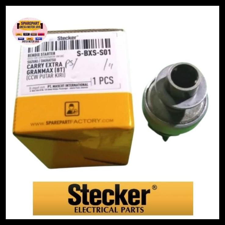 TERBARU BENDIX BENDIK STARTER STATER 8T GRANDMAX GRAND MAX LUXIO ORIGINAL STECKER 