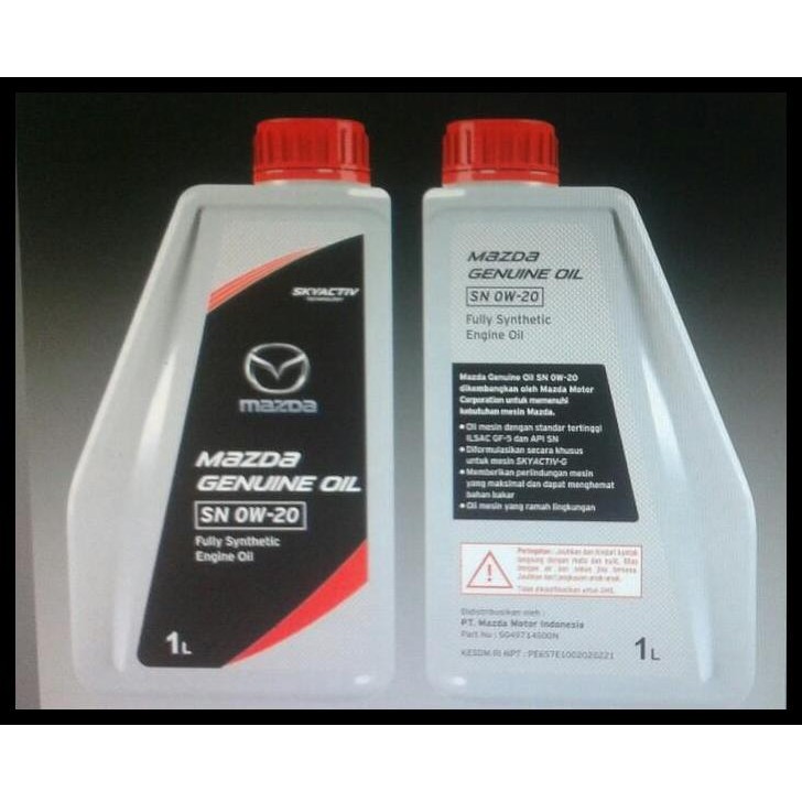 GRATIS ONGKIR OLI MAZDA 0W-20 SKYACTIVE 