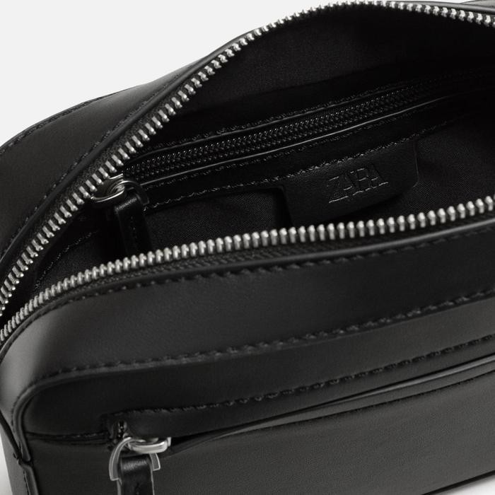 TS Pouch Zara Clutch Bag Pria Hitam Original