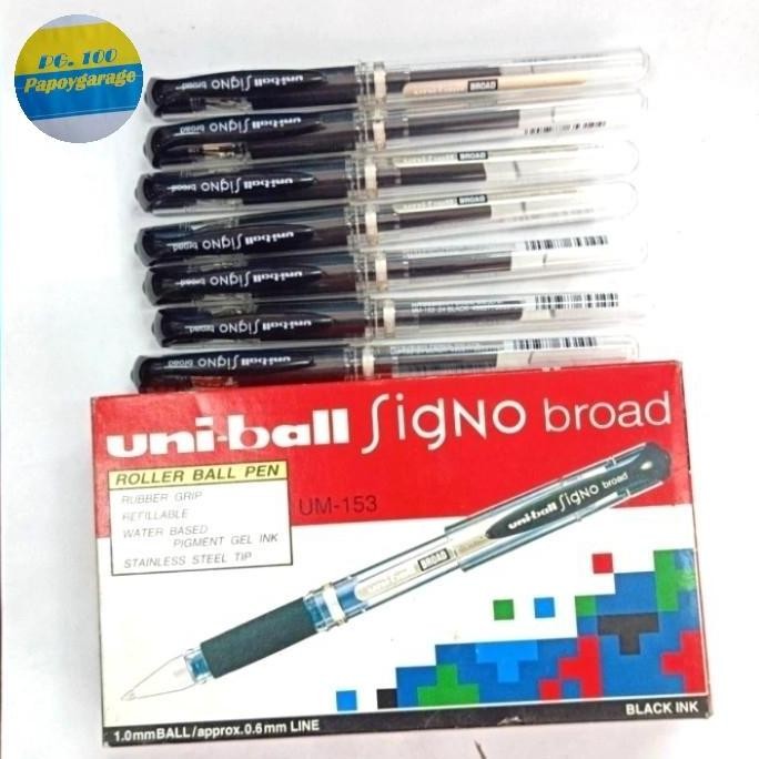 

TERLARIS - Pulpen Uniball Signo Broad UM-153 hitam (Lusin)