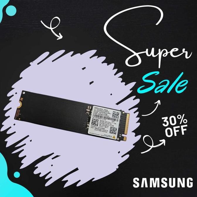 NEW Samsung PM991a 256GB M2 NVMe SSD 2280