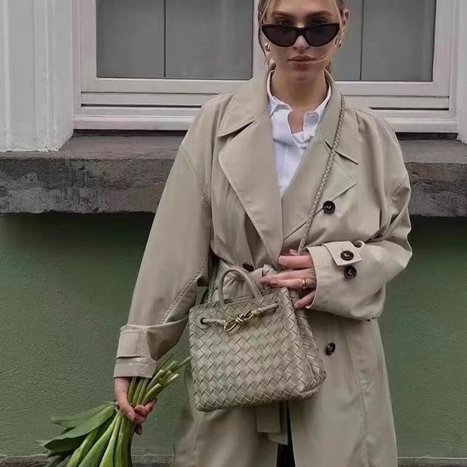 Tas Wanita Anyam Kulas ( Real Leather ) # 5966