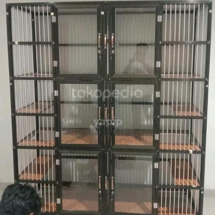 kandang kucing 6 kamar