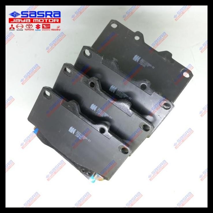 TERMURAH BRAKE PAD FRT FORTUNER 2005-2011|HILUX 2008 MK KASHIYAMA HEAVY DUTY - KAMPAS REM DEPAN MKK.