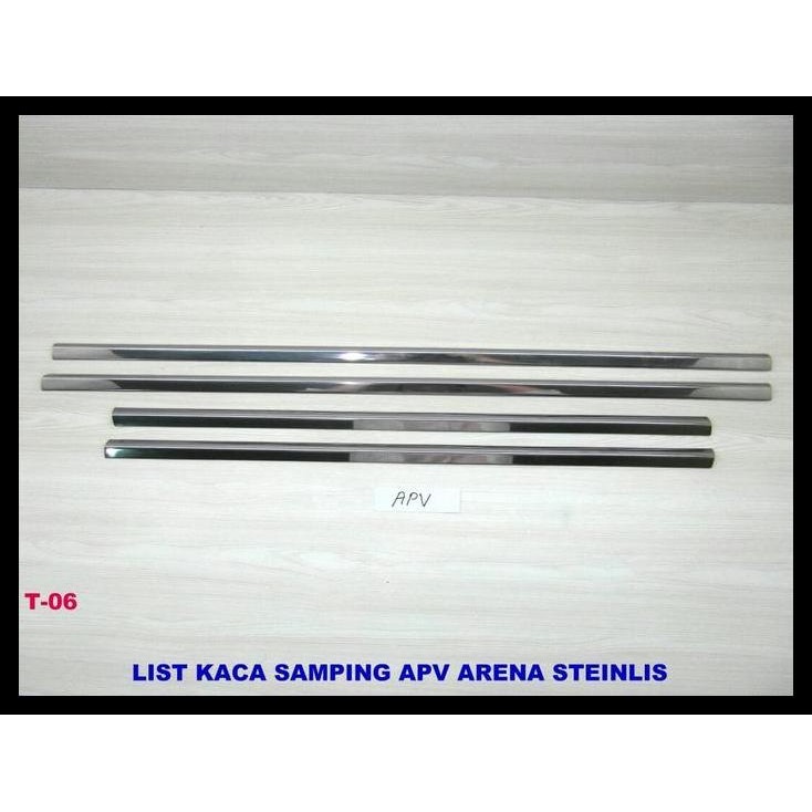 DISKON LIST PLIPIT KACA MOBIL APV ARENA STAINLESS 