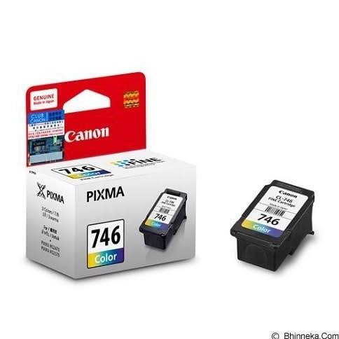 Tinta Canon Cl 746 Cartridge Canon Pixma Mg2570S/Mg2577S/Mg2970 New Stok