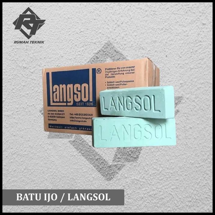 BATU HIJAU/BATU GOSOK/ BATU POLES LANGSOL HIJAU/ BATU POLES STAINLESS