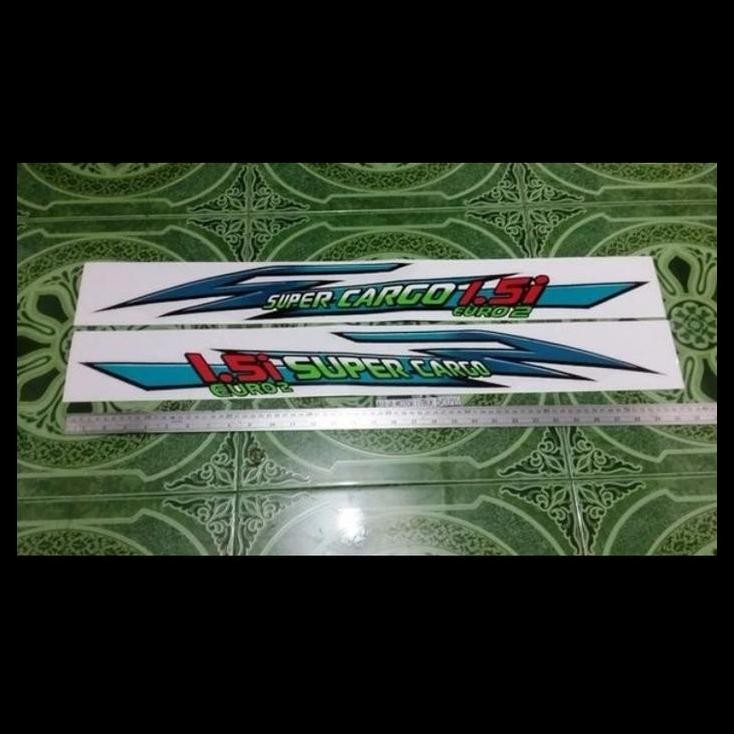 TERBARU STICKER LIST BODY STICKER CARRY SUPER CARGO 