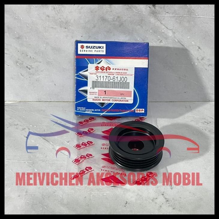 HOT DEAL PULLEY PULLY POLLY PULY ALTERNATOR MOBIL SUZUKI APV CARRY FUTURA OEM BERGARANSI 