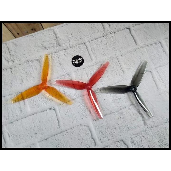 BEST DEAL T-MOTOR T5150 LIGHTWEIGHT PROPELLER 5150 (SET OF 10 - CLEAR ORANGE) 