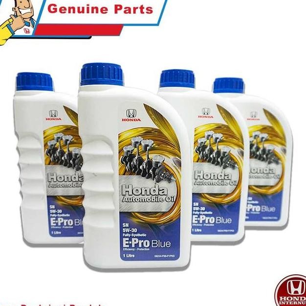 Paket Oli Mobil Honda Epro Blue 5W30