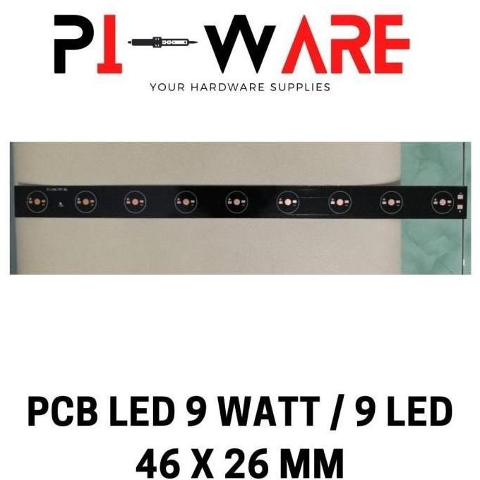 Pcb Aluminium 9W 46Cm High Power Led Hpl 9 X 1W 3Watt Diy Aquascape