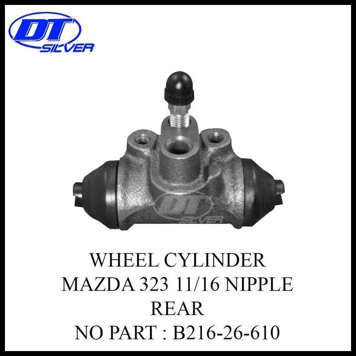 BEST DEAL MASTER REM BAWAH BELAKANG B216-26-610 MAZDA 323 11-16 NIPPLE 1PCS 