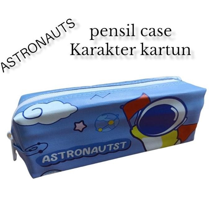 

KOTAK PENSIL RESLETING / PENSIL CASE POUCH / MOTIF SPACE AS