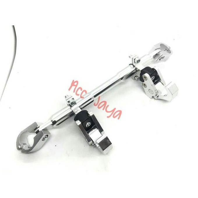 Stabilizer Palang Stang + Gantungan Barang Pcx 160 Cnc Universal Motor Original