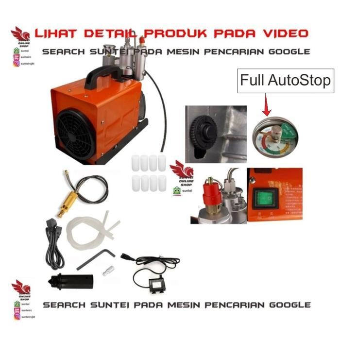 Compressor Pcp New Warrior / Kompressor Pcp/Kompresor Pcp 4500Psi Original Dan Terpercaya